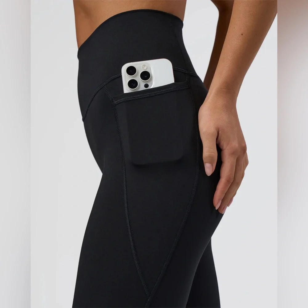 LSKD Fusion Ultra High-Rise 3/4 Legging Pockets Black / XS NEW WITH TAGS NWT - Picture 5 of 6